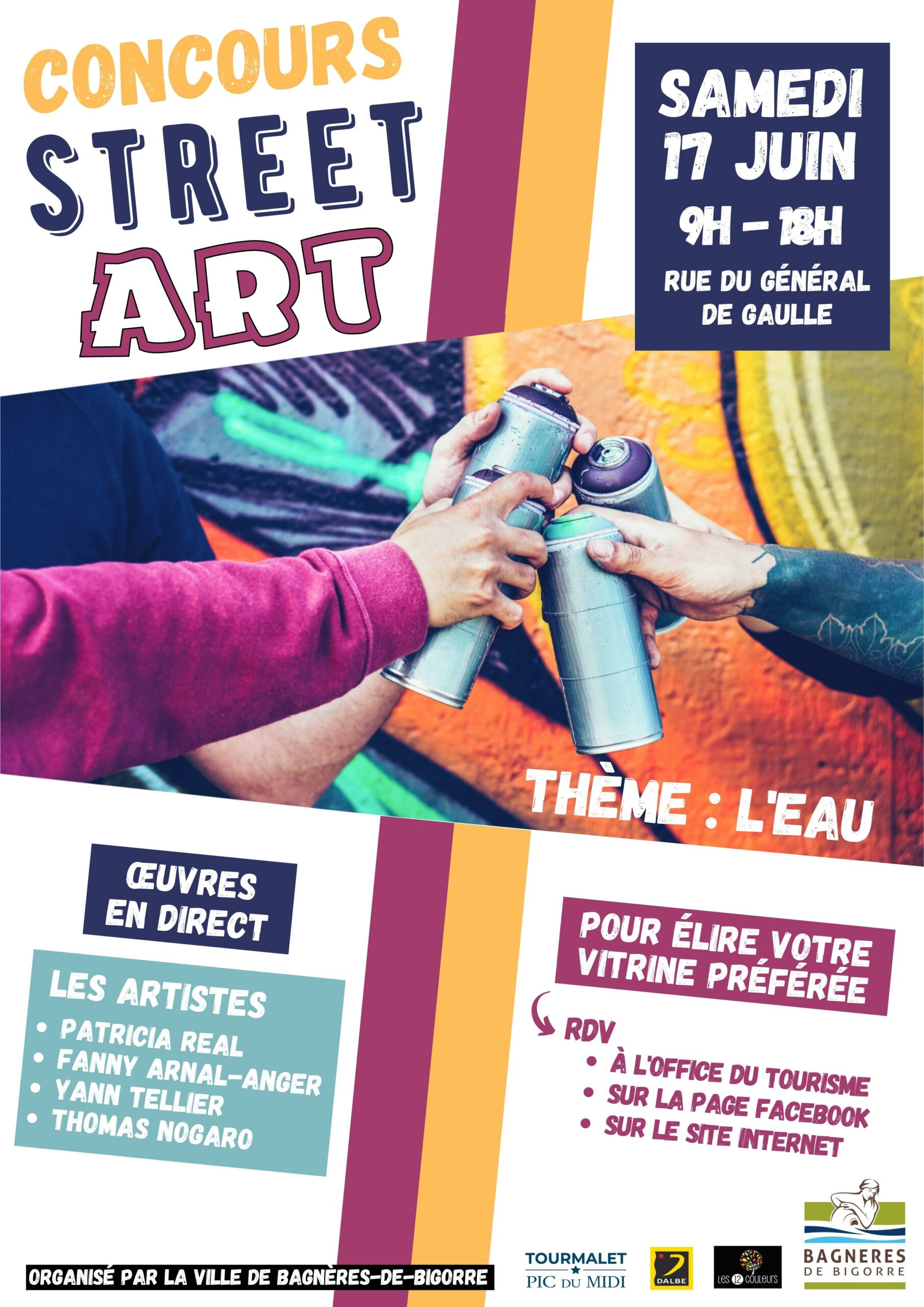 Concours street art Communauté de Communes de la HauteBigorre